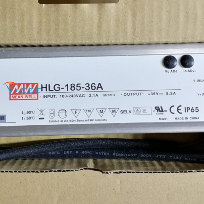 明纬电源 MW HLG-185-36A 36V5.2A