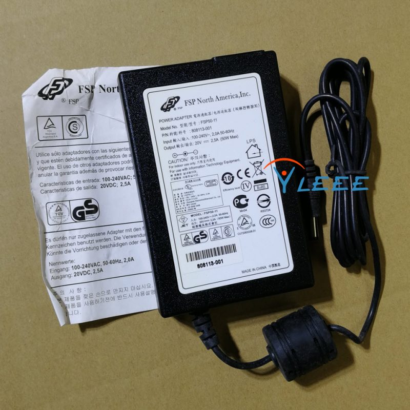 Model No.型号FSP050-11 斑马条码打印机20V2.5A电源适配器