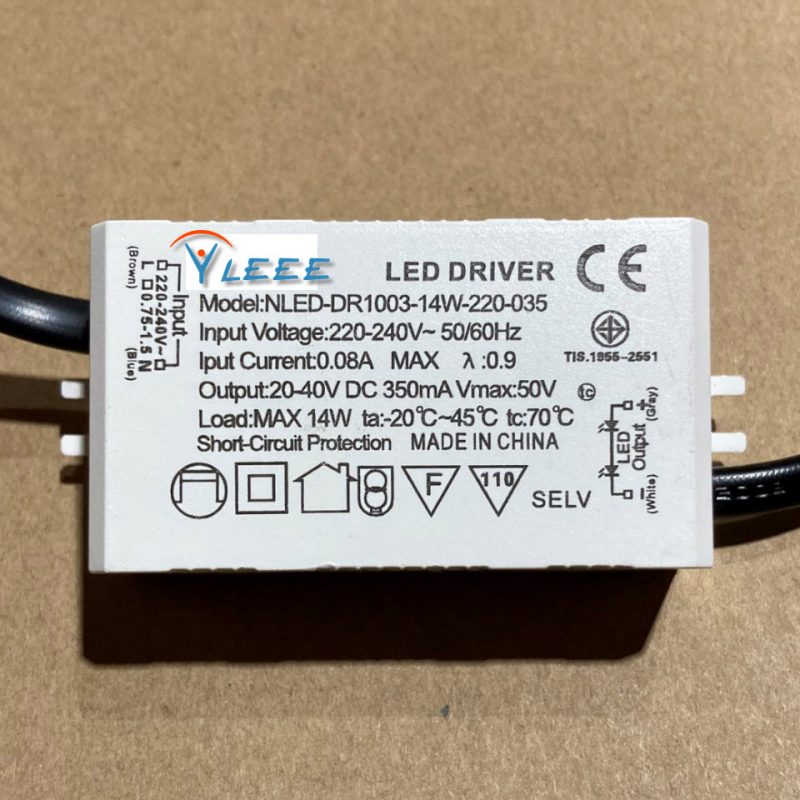 NVC雷士LED筒灯射灯天花灯LED驱动电源控制器镇流器Model:NLED-DR1003-14W-220-035