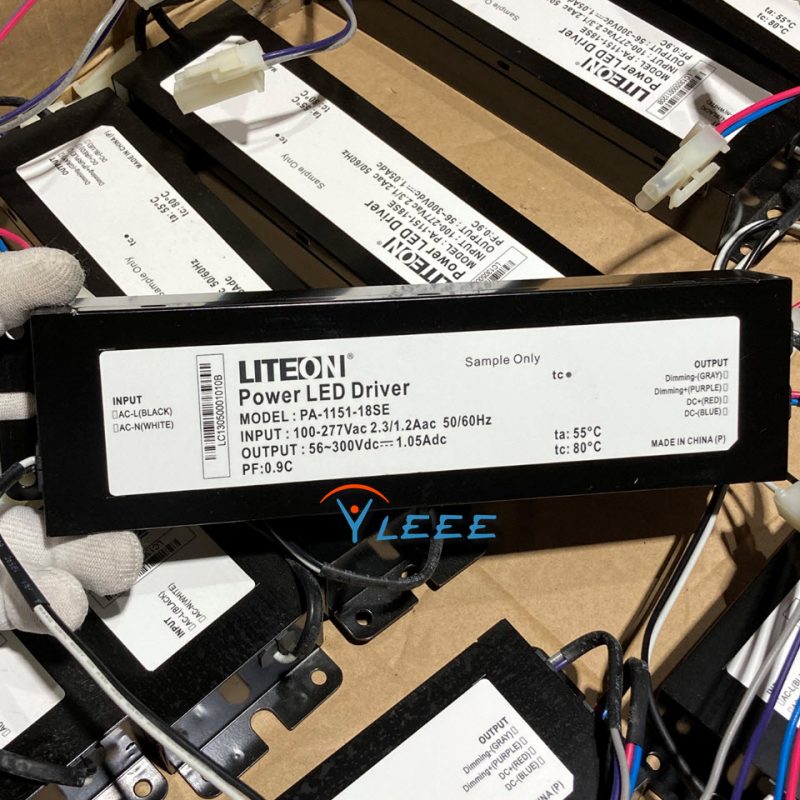 LITEON Power LED Driver MODEL:PA-1151-18SE 56-300V1.05A