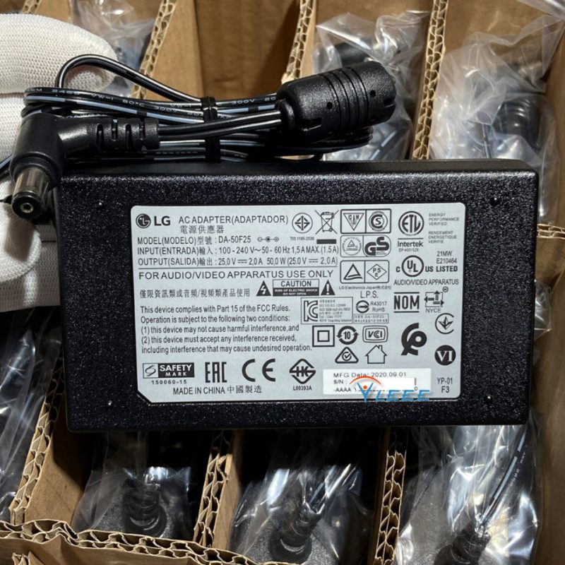 LG Sound Bar Audio System Genuine Original Power Supply 25V 2A 50W DA-50F25 AC Adapter