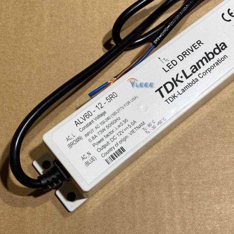 TDK-Lambda ALV60-12-5R0 Constant Voltage DC 12V5A LED Driver