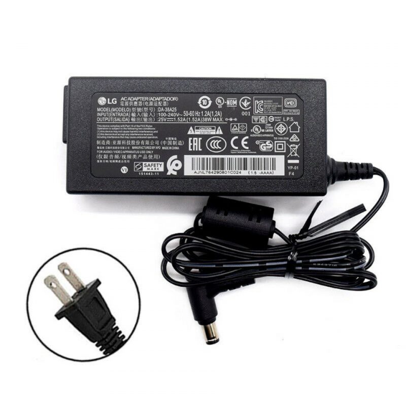 Genuine LG Sound Bar AC Adapter Power Supply For LG SK5Y SK6Y SK8Y SHC4