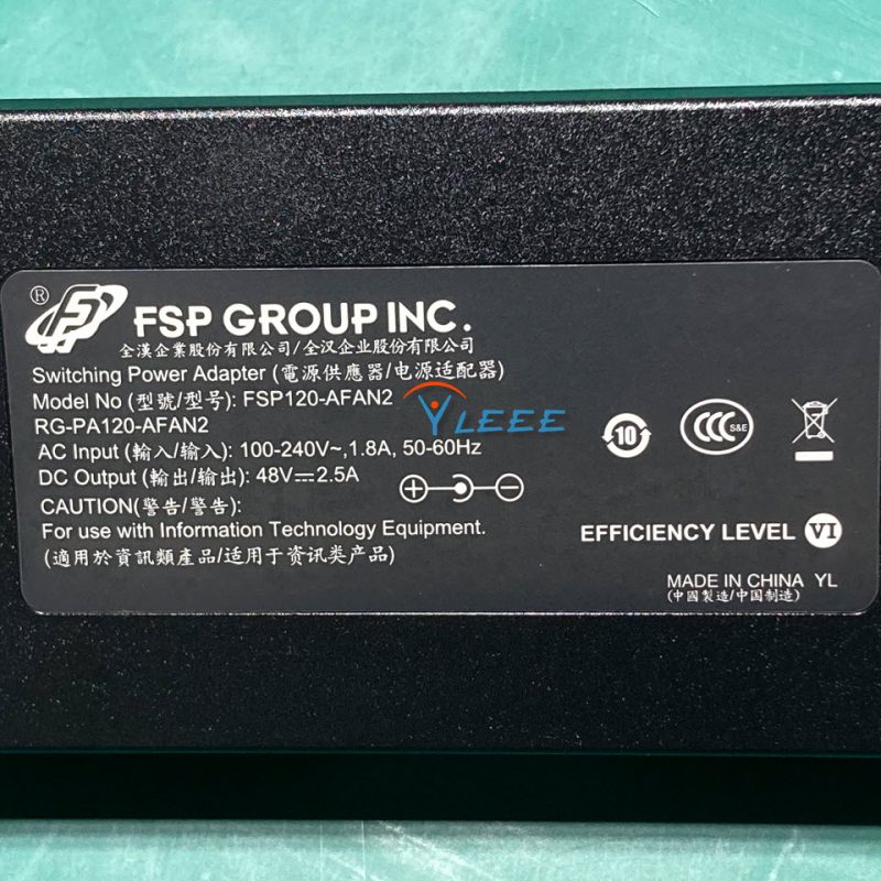 Ruijie锐捷电源 RG-PA120-AFAN2 无线AP 48V2.5A FSP120-AFAN2